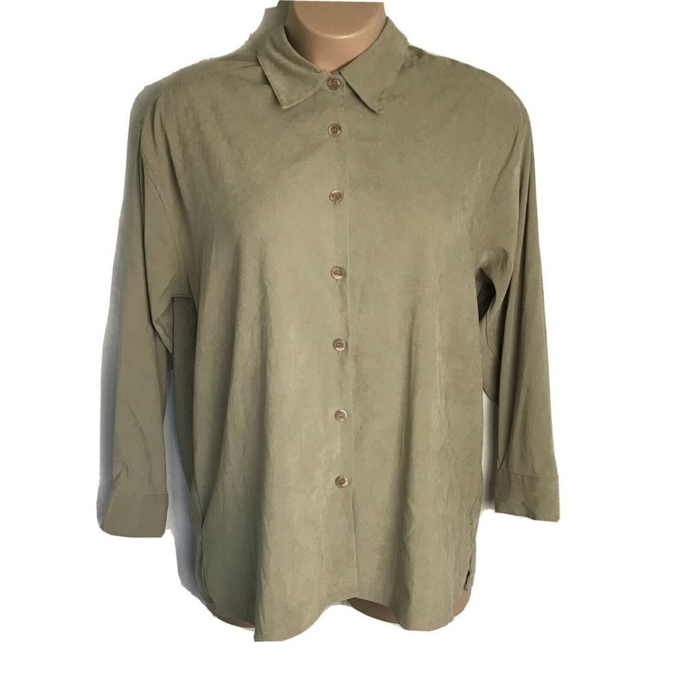 Real Comfort Button Down Shirt ~ Sz 1XL